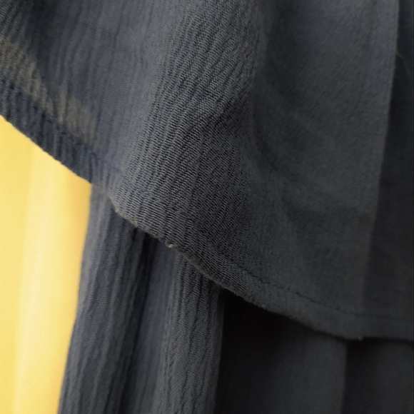 Copper Key Women's XS Navy Blue Blouse - Picture 4 of 5